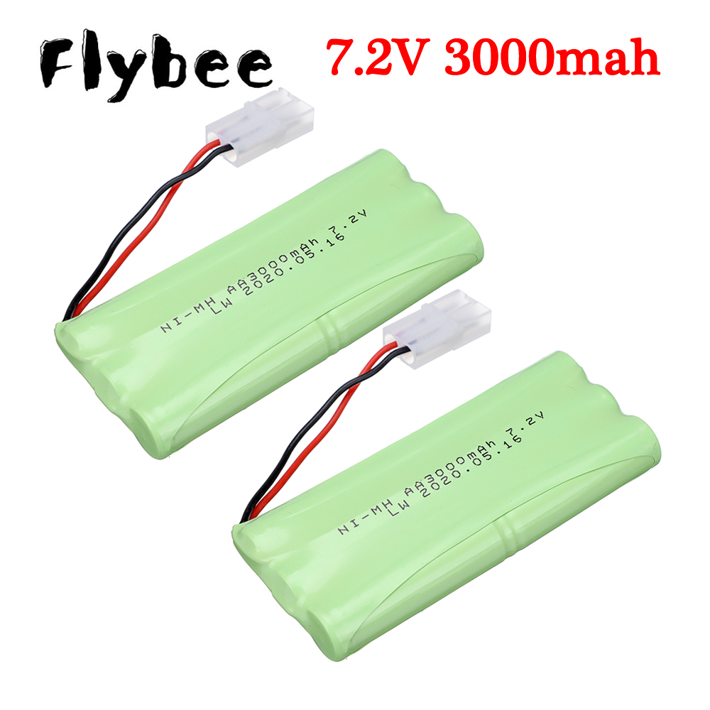 Rc Hobby Models - 7.2v bateria recarregável 3000mah nimh bateria