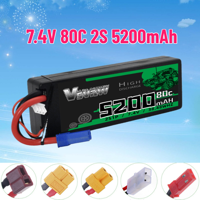 Rc Hobby Models - Bateria lipo de 7.4v 80c 2s