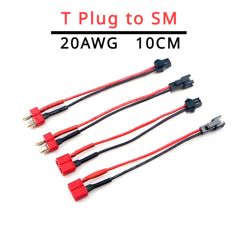 Rc Hobby Models - T Plug macho e fêmea para