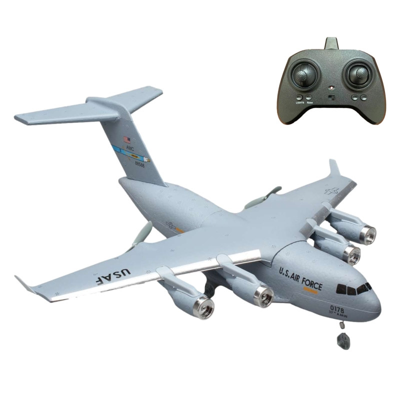 Rc Glider Foam Wing - Avião RC de transporte militar em
