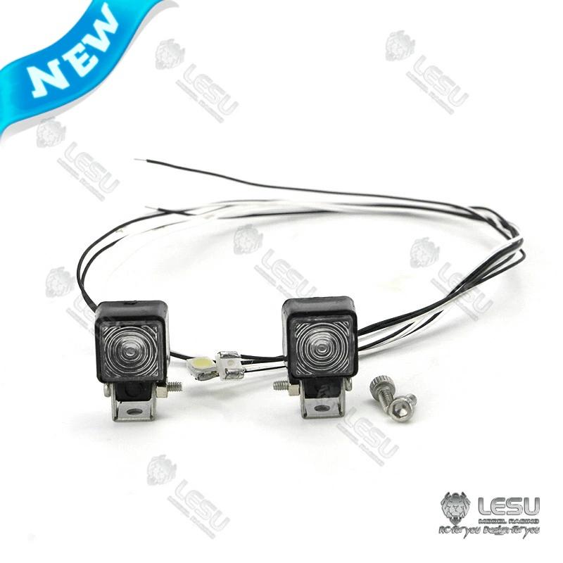 Rc Excavator Hydraulic - 1/14 caminhão branco holofote S-1231 campo