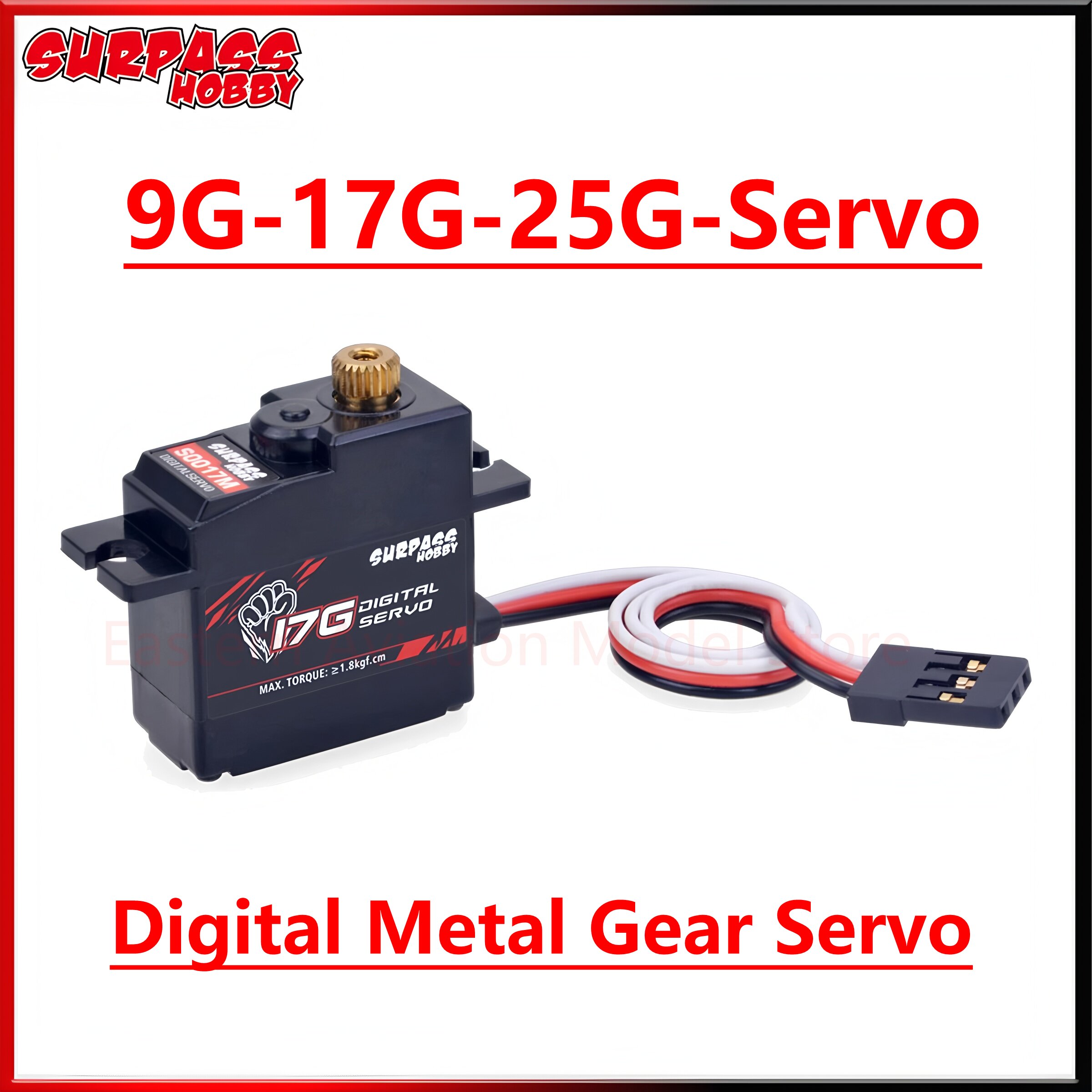 Rc Hobby Models - Surpass hobby s009m 9g s0017m 17g