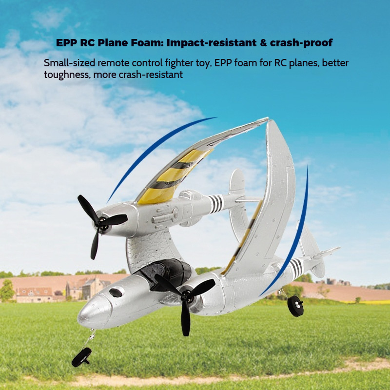Fx816 rc avião p38 lutador asa - Rc Glider Foam Wing avaliação e preço