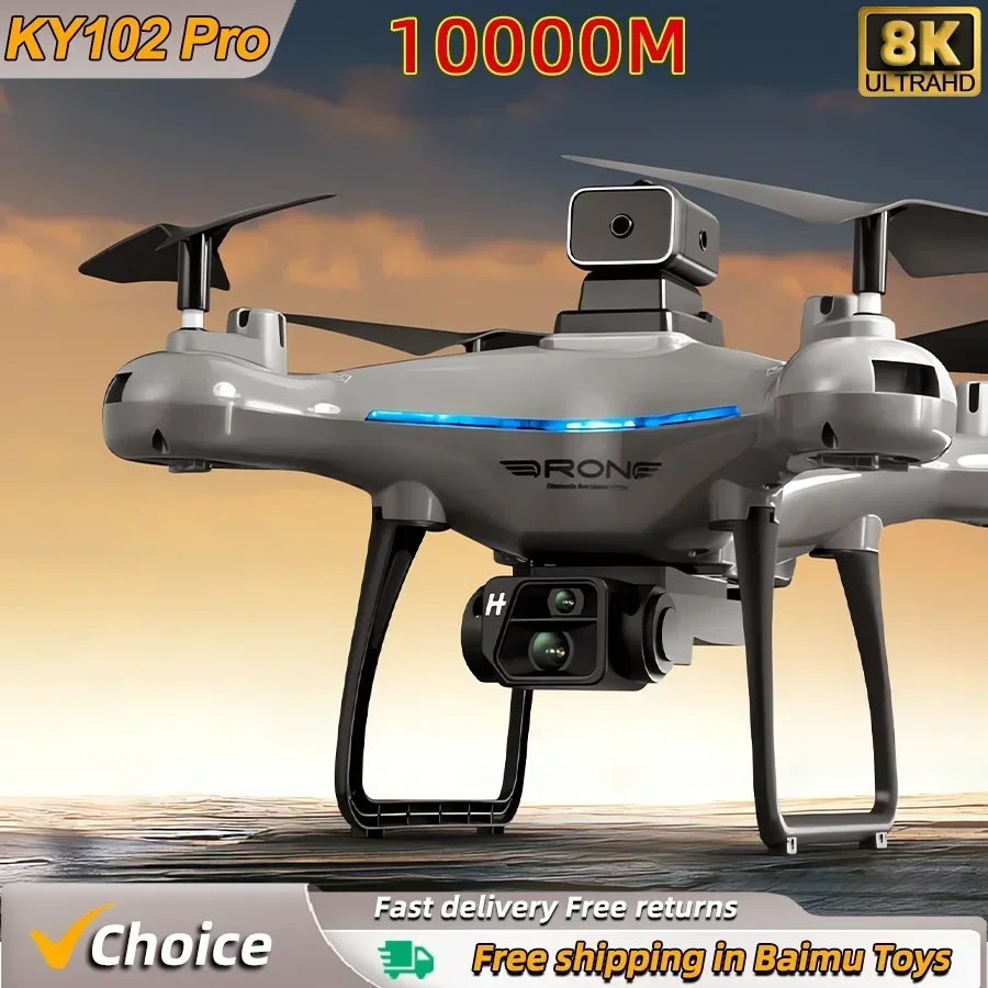 KY102 RC Drone 8K Profissional - Rc Hobby Wholesale avaliação e preço