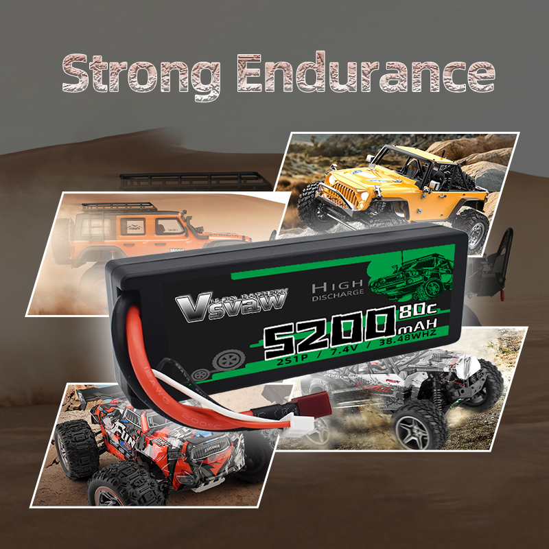 Bateria lipo de 7.4v 80c 2s 52 - Rc Hobby Models avaliação e preço