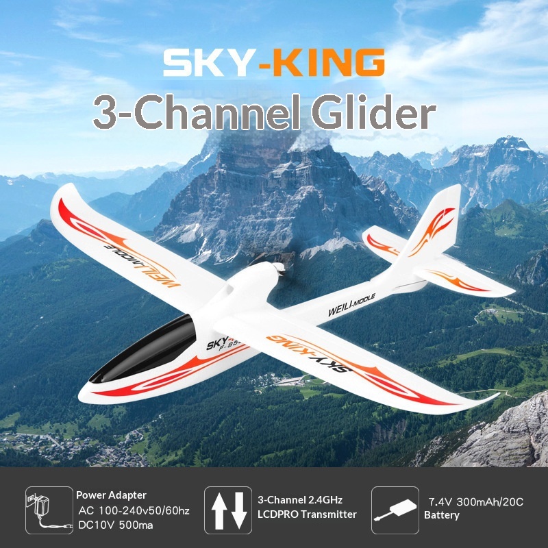 Weili Sky King F959S Planador  - Rc Glider Foam Wing avaliação e preço