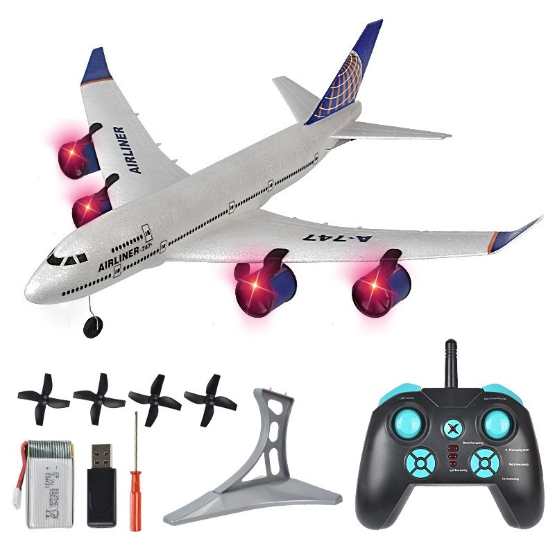 Avião RC A380 Boeing 747, Aviã - Rc Glider Foam Wing avaliação e preço