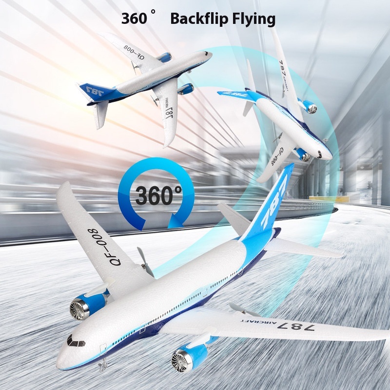 Qf008 avião rc 787 aeronave de - Rc Glider Foam Wing avaliação e preço