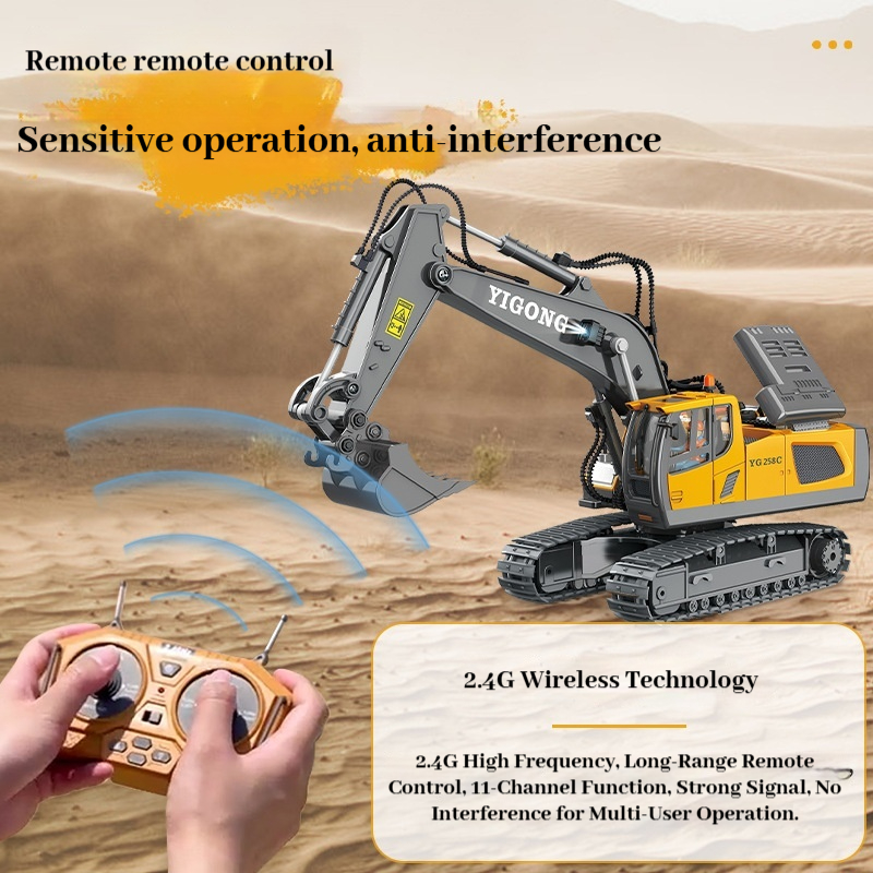 YIGONG Veículo de Engenharia d - Rc Excavator Hydraulic avaliação e preço