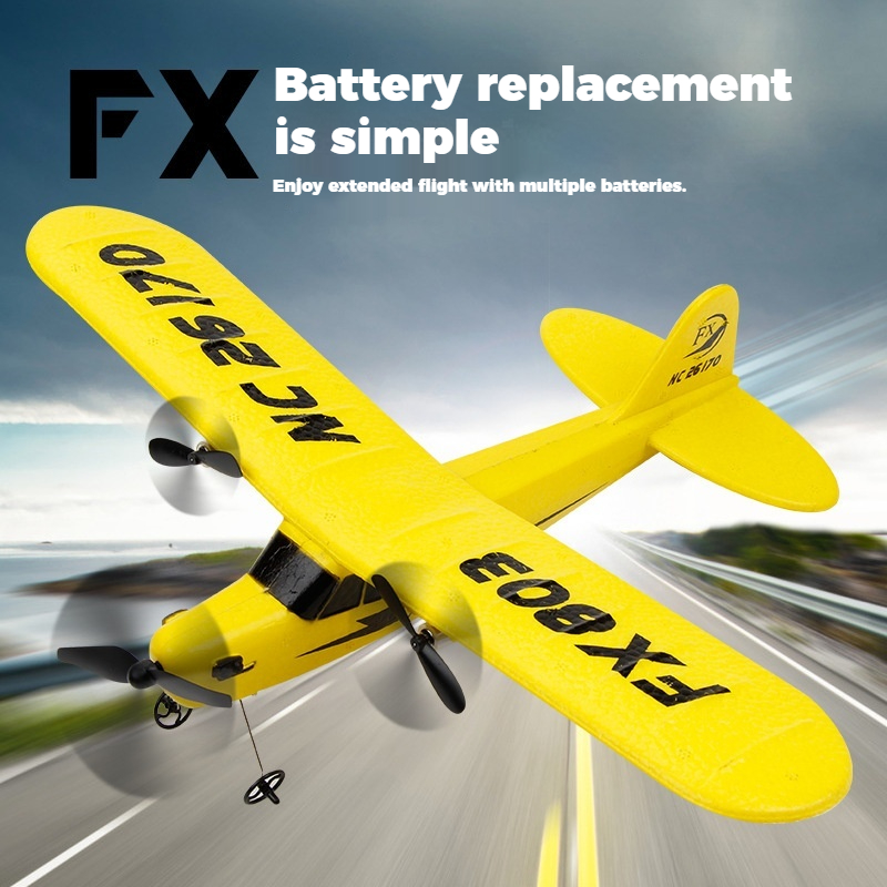 Fx803 rc avião asa fixa planad - Rc Glider Foam Wing avaliação e preço