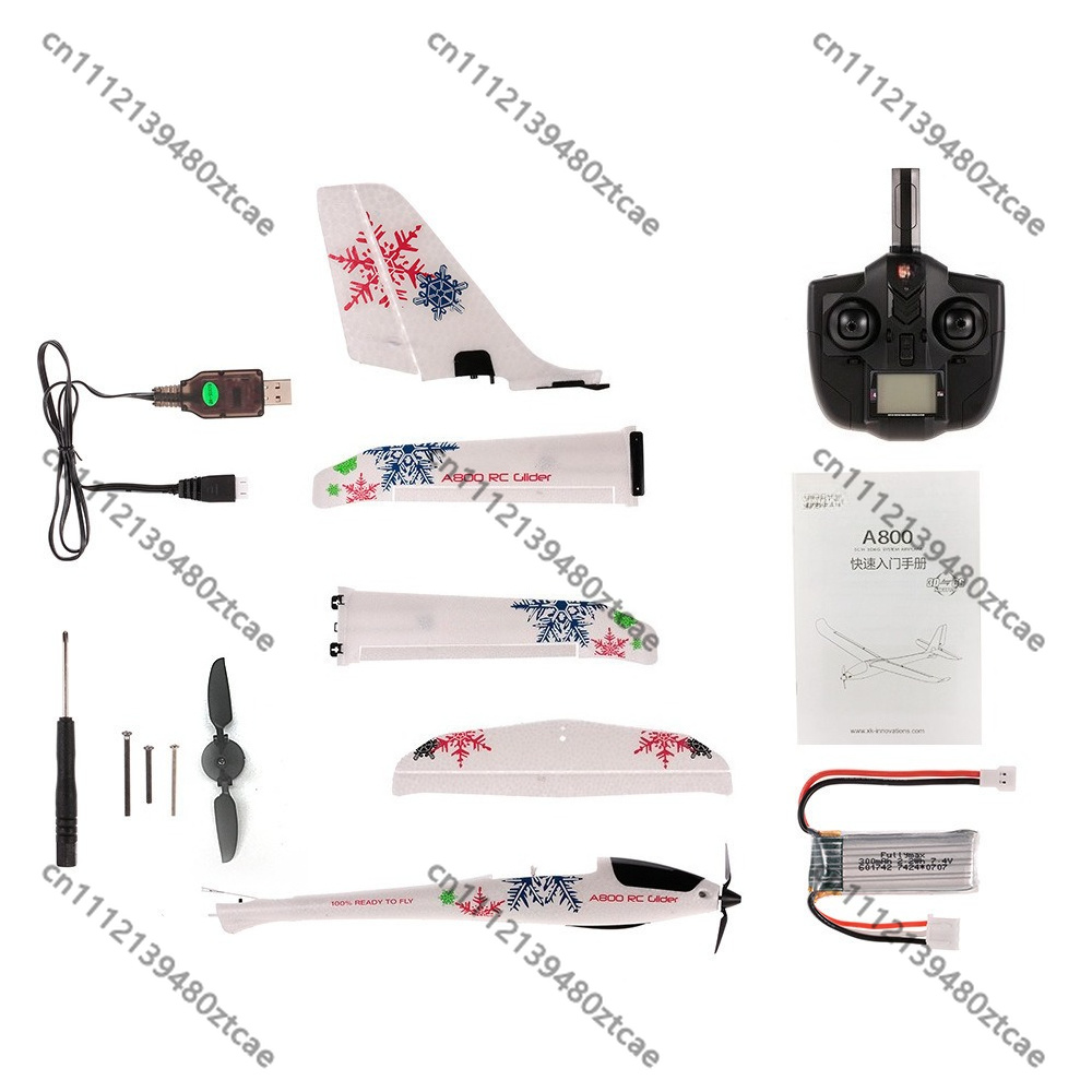 Planador RC 5CH XK A800 com En - Rc Glider Foam Wing avaliação e preço