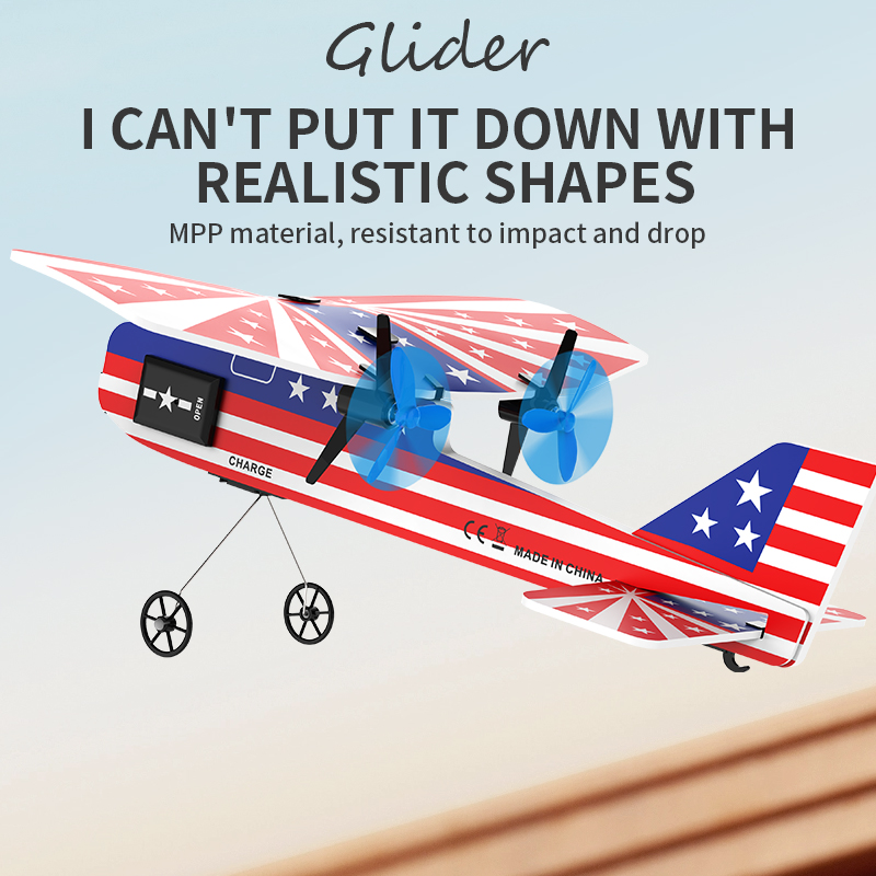 Mini avião rc 2.4g 2ch asa fix - Rc Glider Foam Wing avaliação e preço