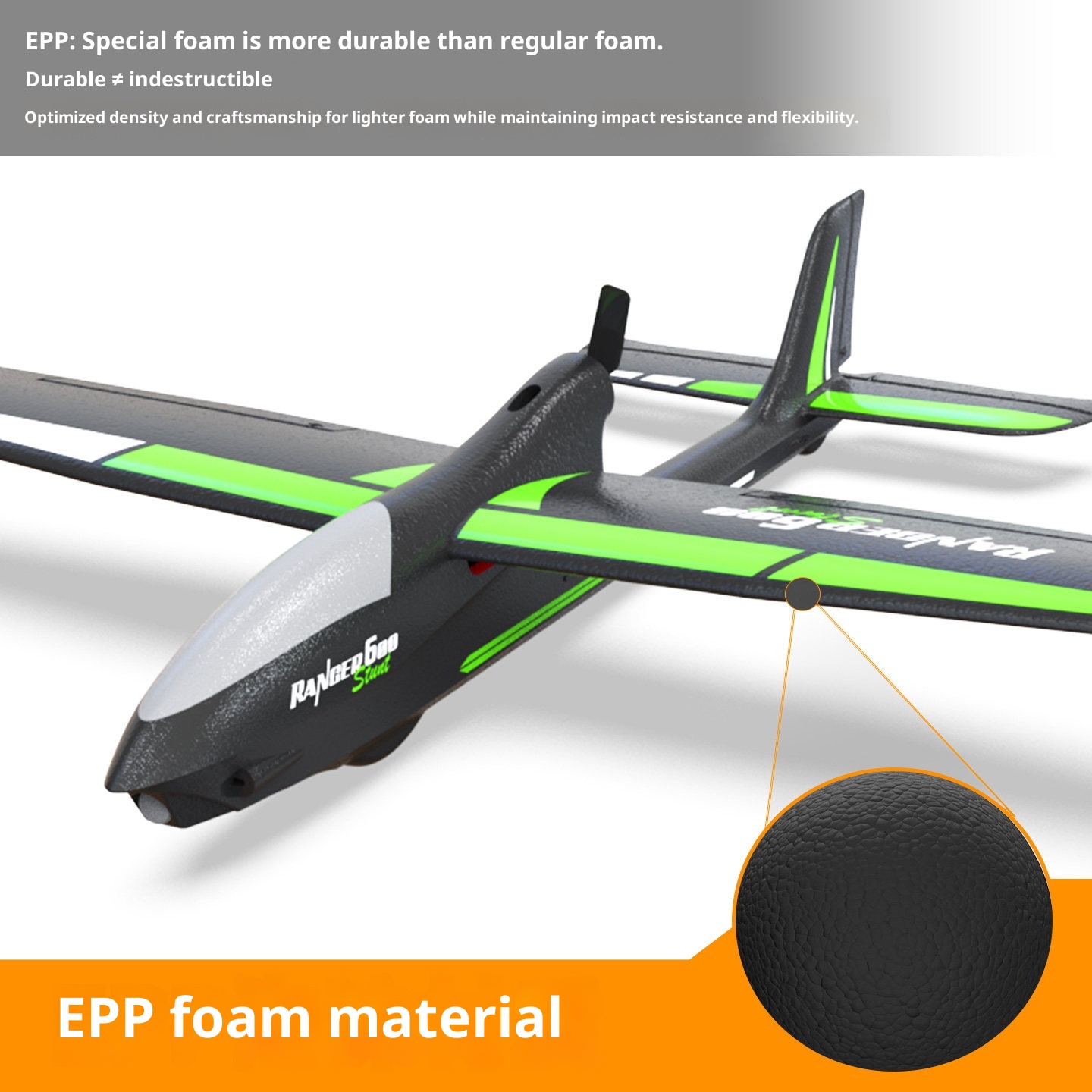 Avião RC Oulansi de Asa Fixa S - Rc Glider Foam Wing avaliação e preço